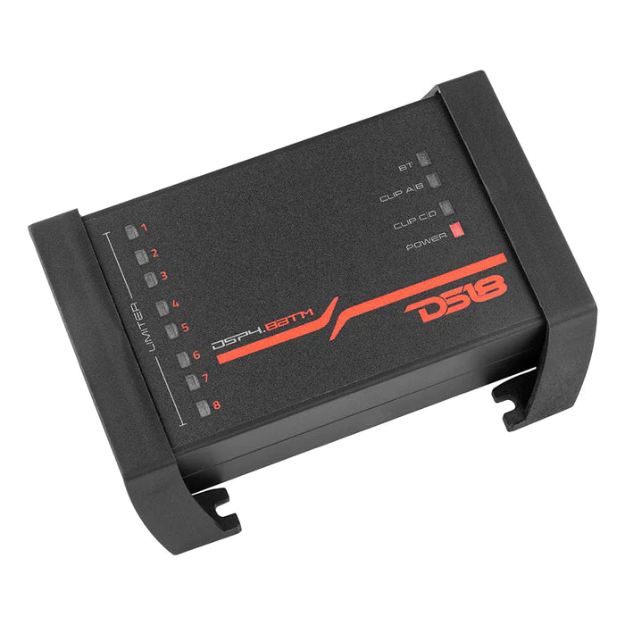 DS18 4-Channel In and 8-Channel Out Digital Sound Processor (DSP) with Bluetooth