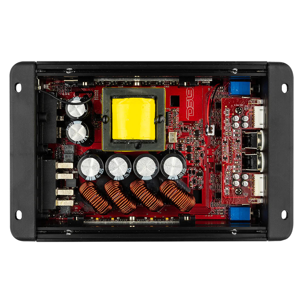 DS18 ION Compact Full-Range Class D 4-Channel Amplifier 4 x 240 Watts RMS @ 4-ohm