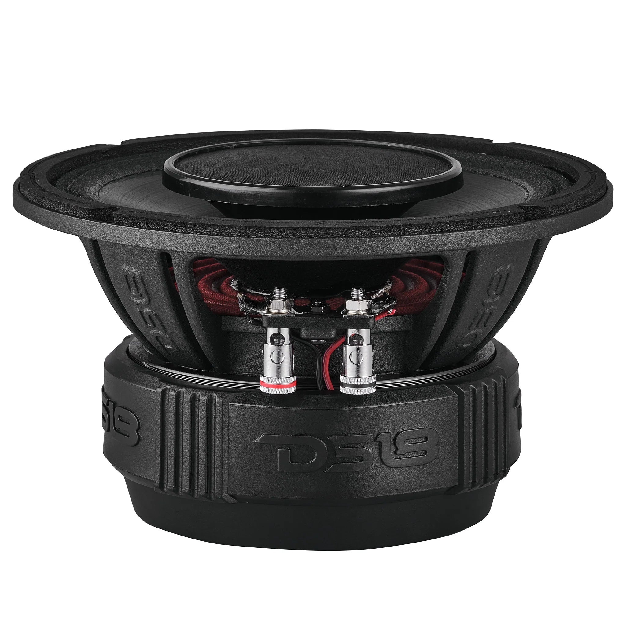 DS18 PRO 6.5" Coaxial Hybrid Mid-Range Water resistant Cone Loudspeaker with Built-in Driver 225 Watts Rms 4-Ohm (Single Unit)