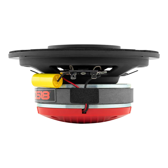 DS18 PRO 6.5" Shallow Coaxial Hybrid Mid-Range Loudspeaker with Built-in Driver 150 Watts Rms 8-Ohm (Single Unit)