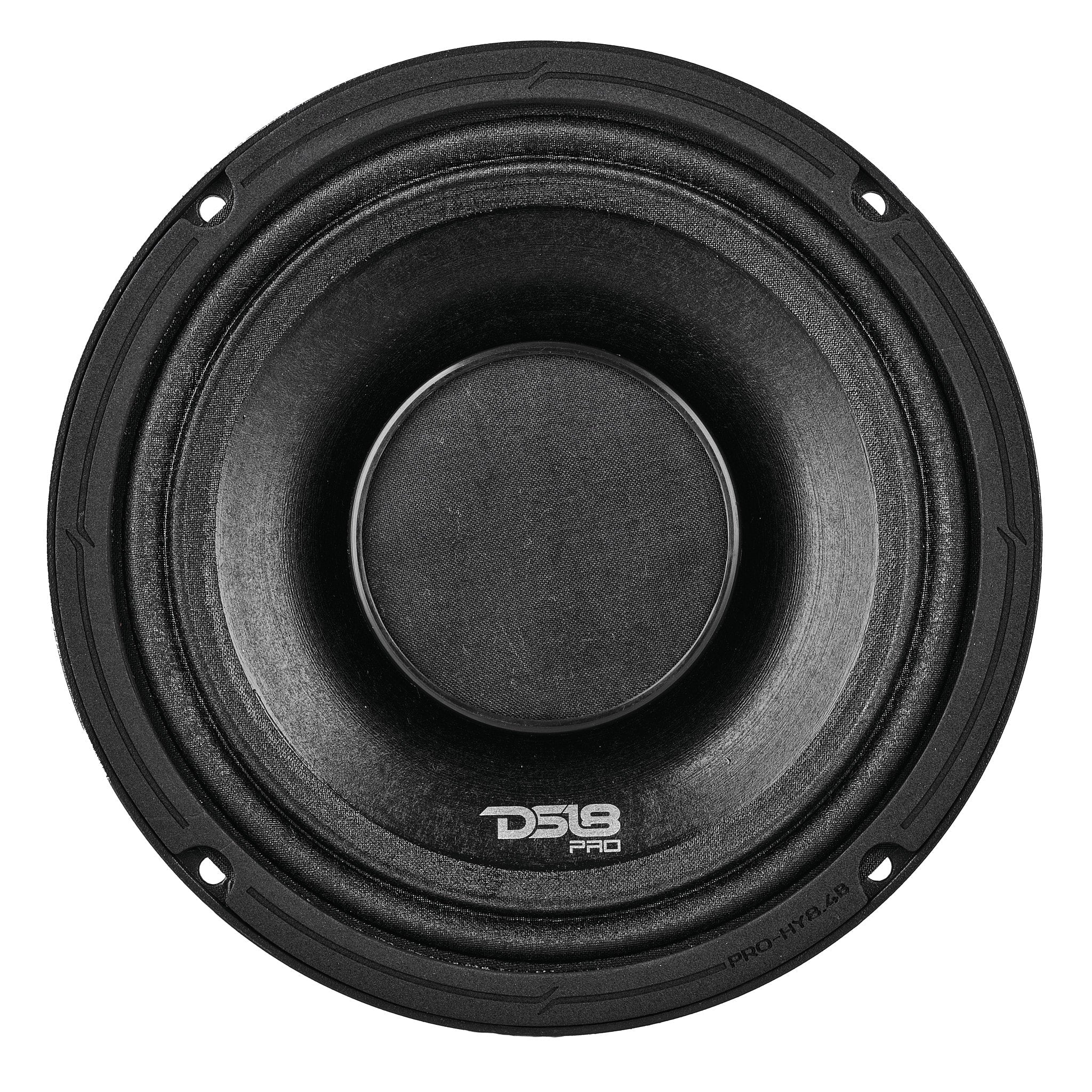 DS18 PRO 8" Coaxial Hybrid Mid-Range Water resistant Cone Loudspeaker with Built-in Driver 250 Watts Rms 4-Ohm (Single Unit)