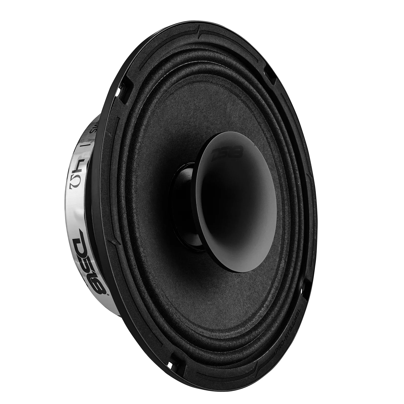 DS18 PRO 8" Shallow Coaxial Hybrid Mid-Range Loudspeaker with Built-in Driver 200 Watts Rms 8-Ohm (Single Unit)