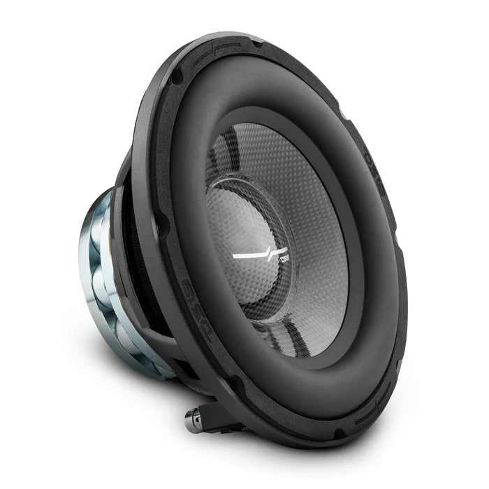 DS18 PRO 8" Neodymium Water resistant Carbon Fiber Cone Mid-Bass Woofer 250 Watts Rms 4-Ohm (Single Unit)