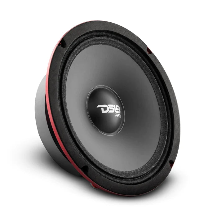 DS18 PRO 6.5" Shallow Water resistant Mid-Range Loudspeaker 200 Watts Rms 2-Ohm (Single Unit)