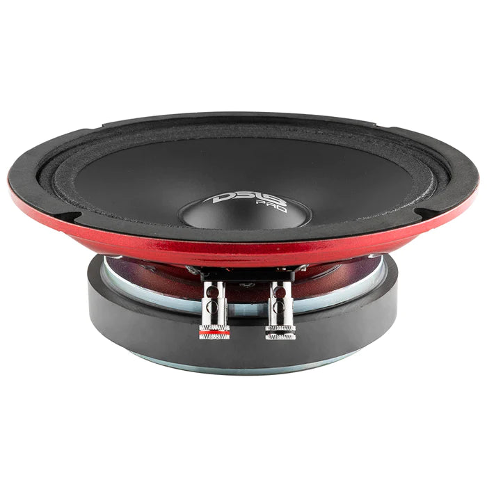 DS18 PRO 6.5" Shallow Water resistant Mid-Range Loudspeaker 200 Watts Rms 2-Ohm (Single Unit)