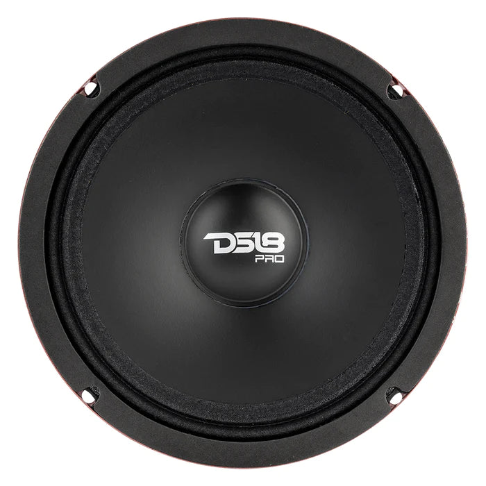 DS18 PRO 6.5" Shallow Water resistant Mid-Range Loudspeaker 200 Watts Rms 2-Ohm (Single Unit)