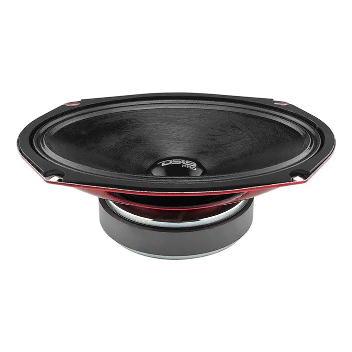DS18 PRO 6x9" Shallow Water resistant Mid-Range Loudspeaker 250 Watts Rms 2-Ohm (Single Unit)