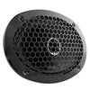 DS18 PRO-ZT 6x9" Coaxial Mid-Range Loudspeaker with Water Resistant Cone Built-in Bullet Tweeter and Grill 275 Watts Rms 4-Ohm (Single Unit)