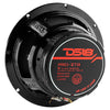 DS18 PRO-ZT 8" Coaxial Mid-Range Loudspeaker with Water Resistant Cone Built-in Bullet Tweeter and Grill 275 Watts Rms 4-Ohm (Single Unit)