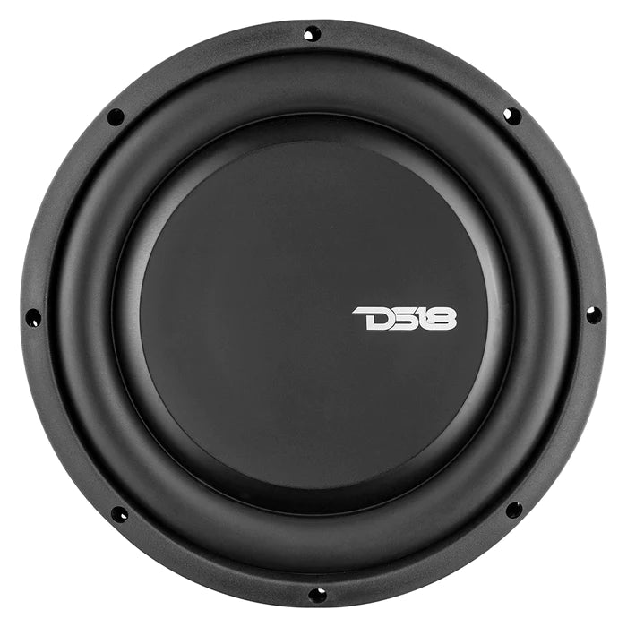 DS18 PS Shallow-Mount Water Resistant 10" Subwoofer 500 Watts Rms DVC 4-Ohm (Single Unit)
