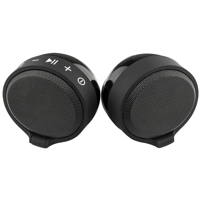DS18 Amplified Handlebar Mount Speaker Pods for Motorcycles with 5.0 Bluetooth