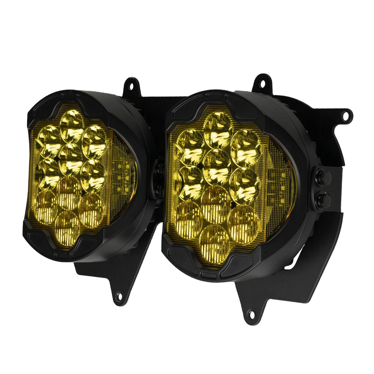 Hogworkz Goldtooth™ Performance LED Headlight for Harley® Road Glide '15-'25