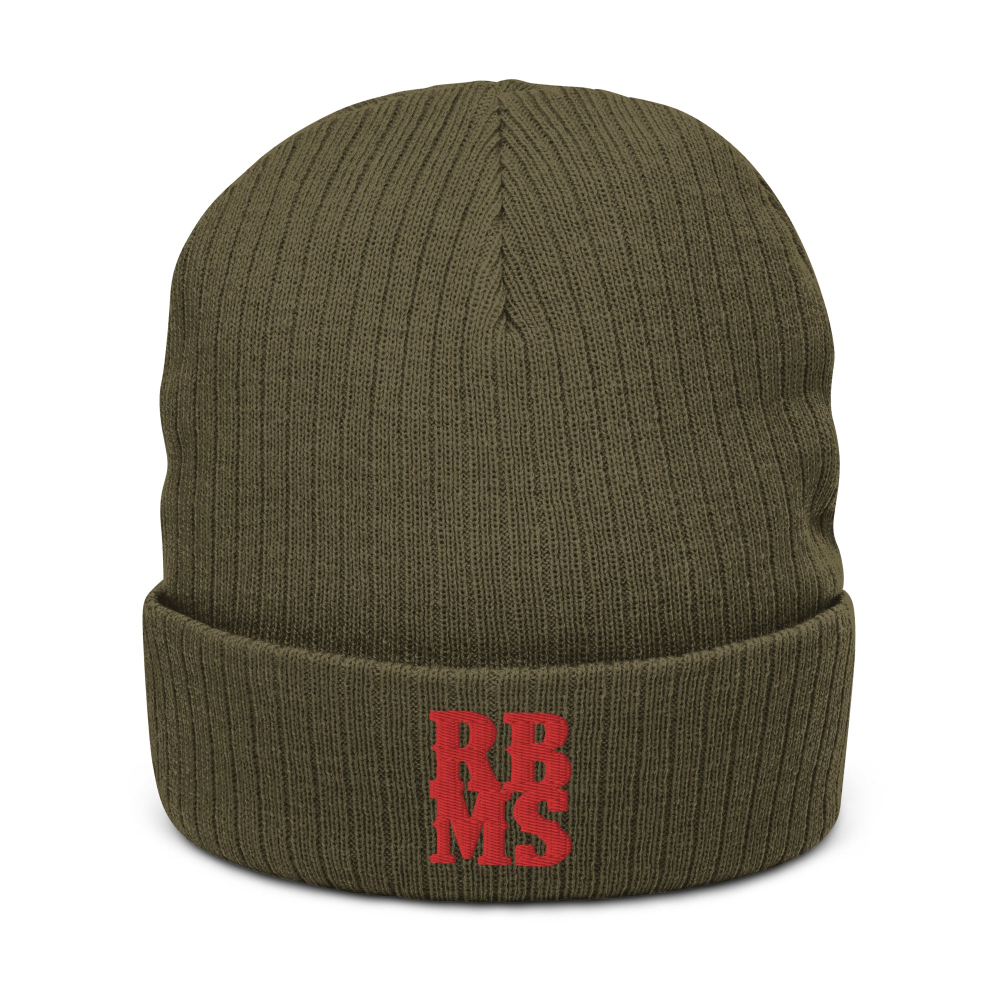 Ratchet Baggers RBMS Logo Ribbed knit beanie
