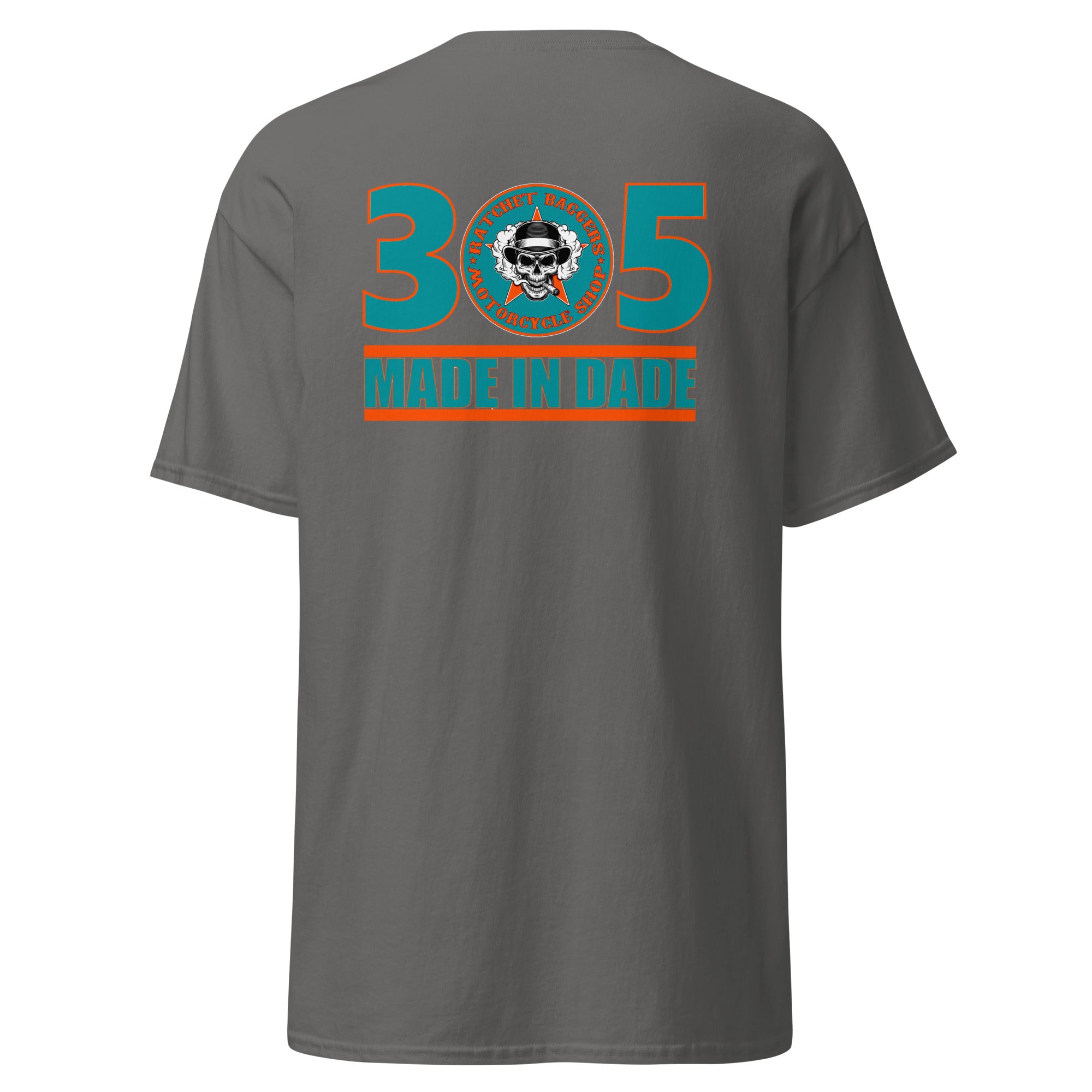 305 Made In Dade Fins Gildan Unisex classic tee