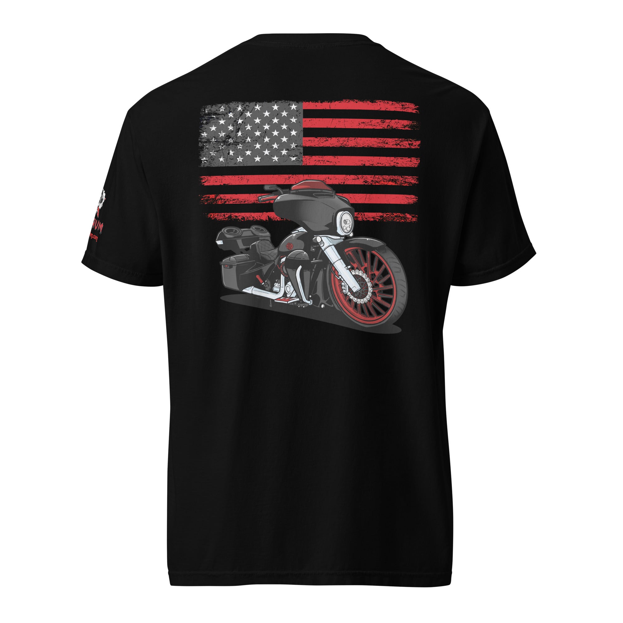 Ratchet's Build "REDRUM" Flag Unisex Garment-Dyed Heavyweight T-Shirt