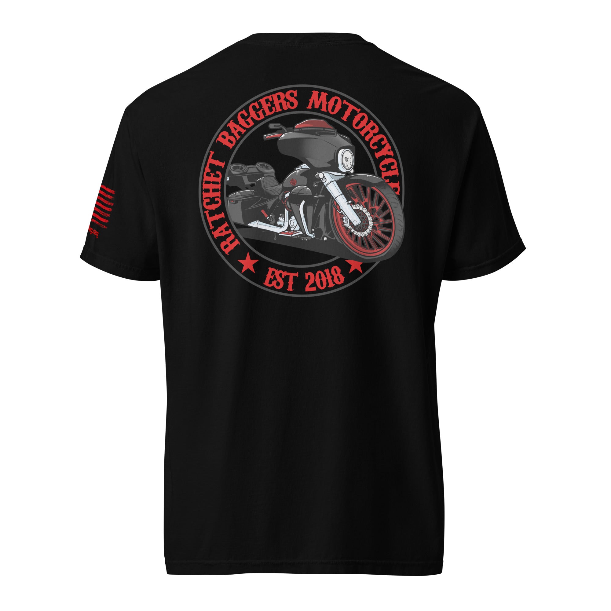 RBMS Redrum Pop out Unisex garment-dyed heavyweight t-shirt