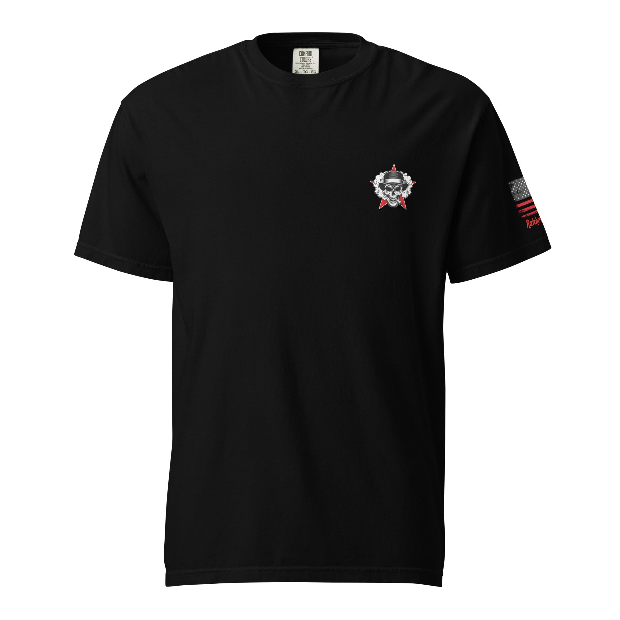 Ratchet Baggers Logo garment-dyed heavyweight t-shirt