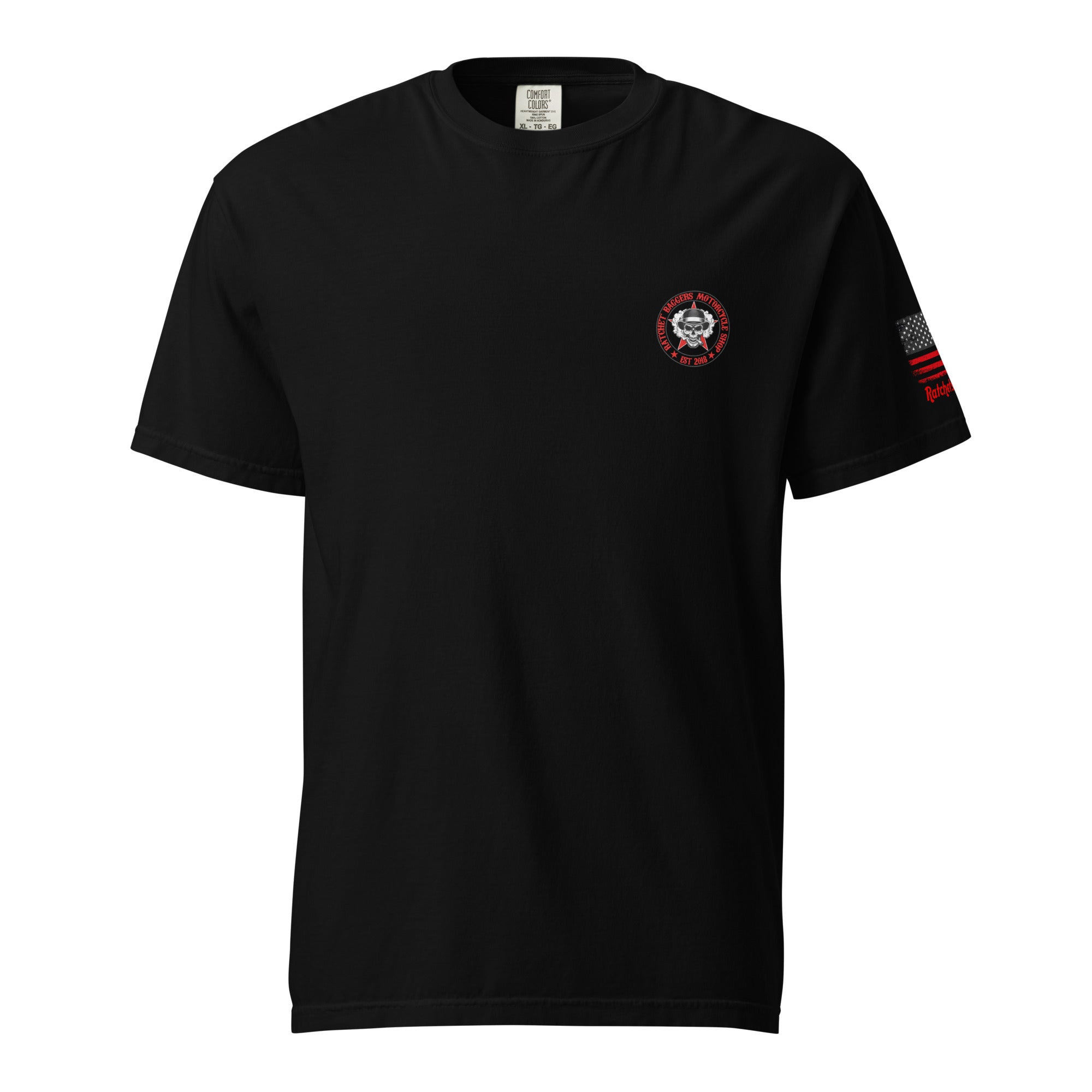 RBMS Skull Share The Road Unisex garment-dyed heavyweight t-shirt