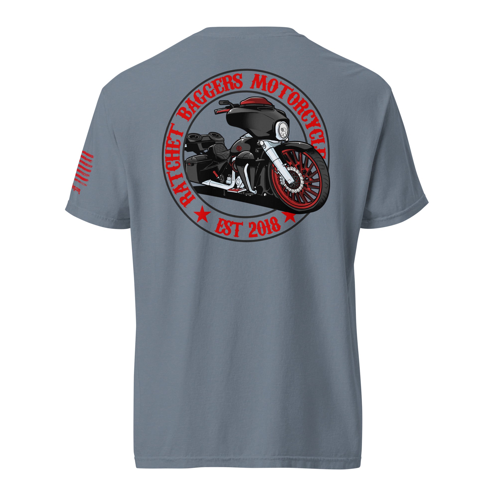 RBMS Redrum Pop out Unisex garment-dyed heavyweight t-shirt