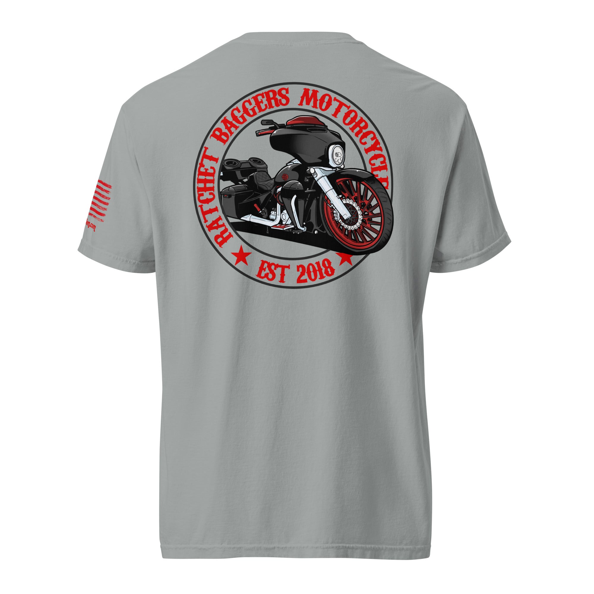 RBMS Redrum Pop out Unisex garment-dyed heavyweight t-shirt