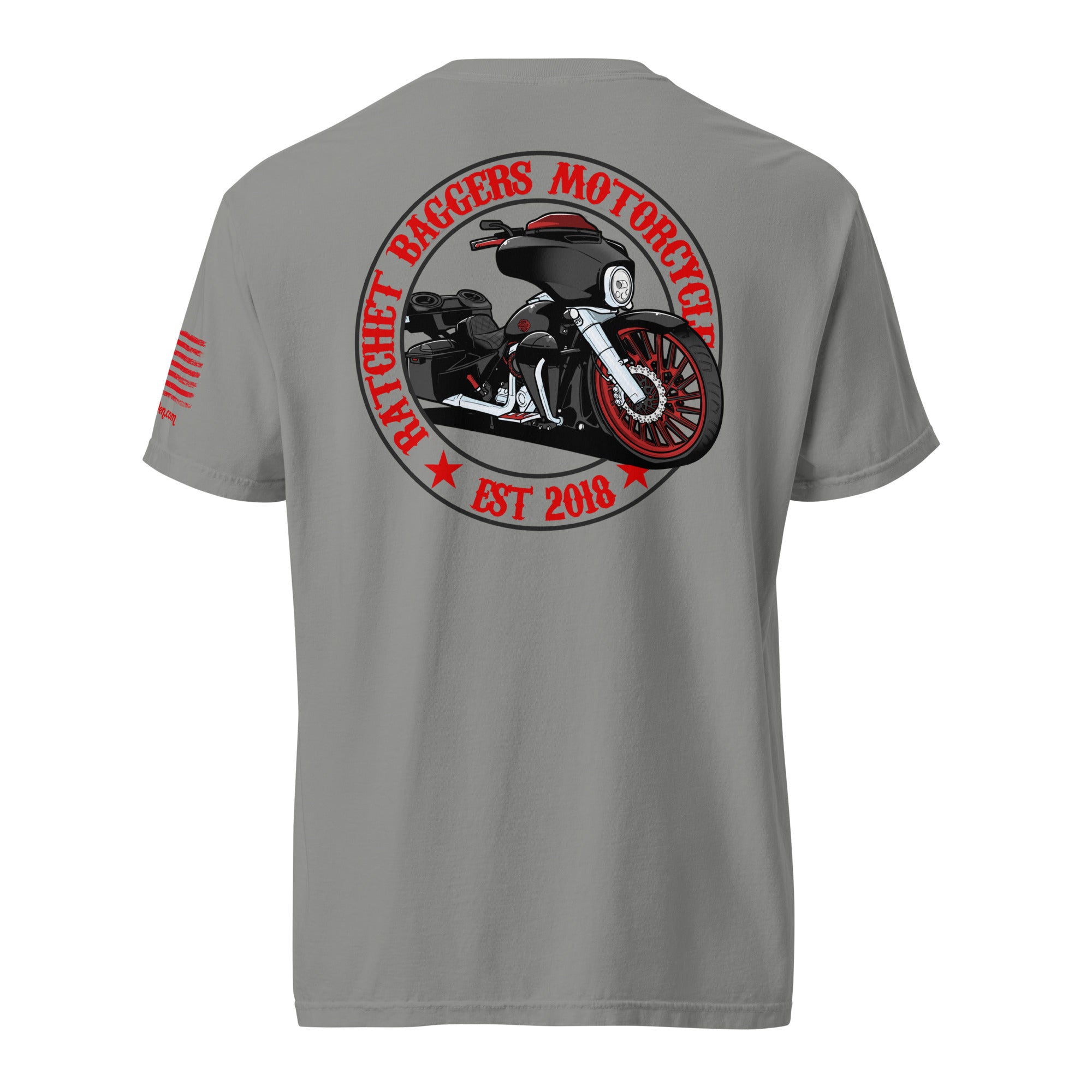 RBMS Redrum Pop out Unisex garment-dyed heavyweight t-shirt