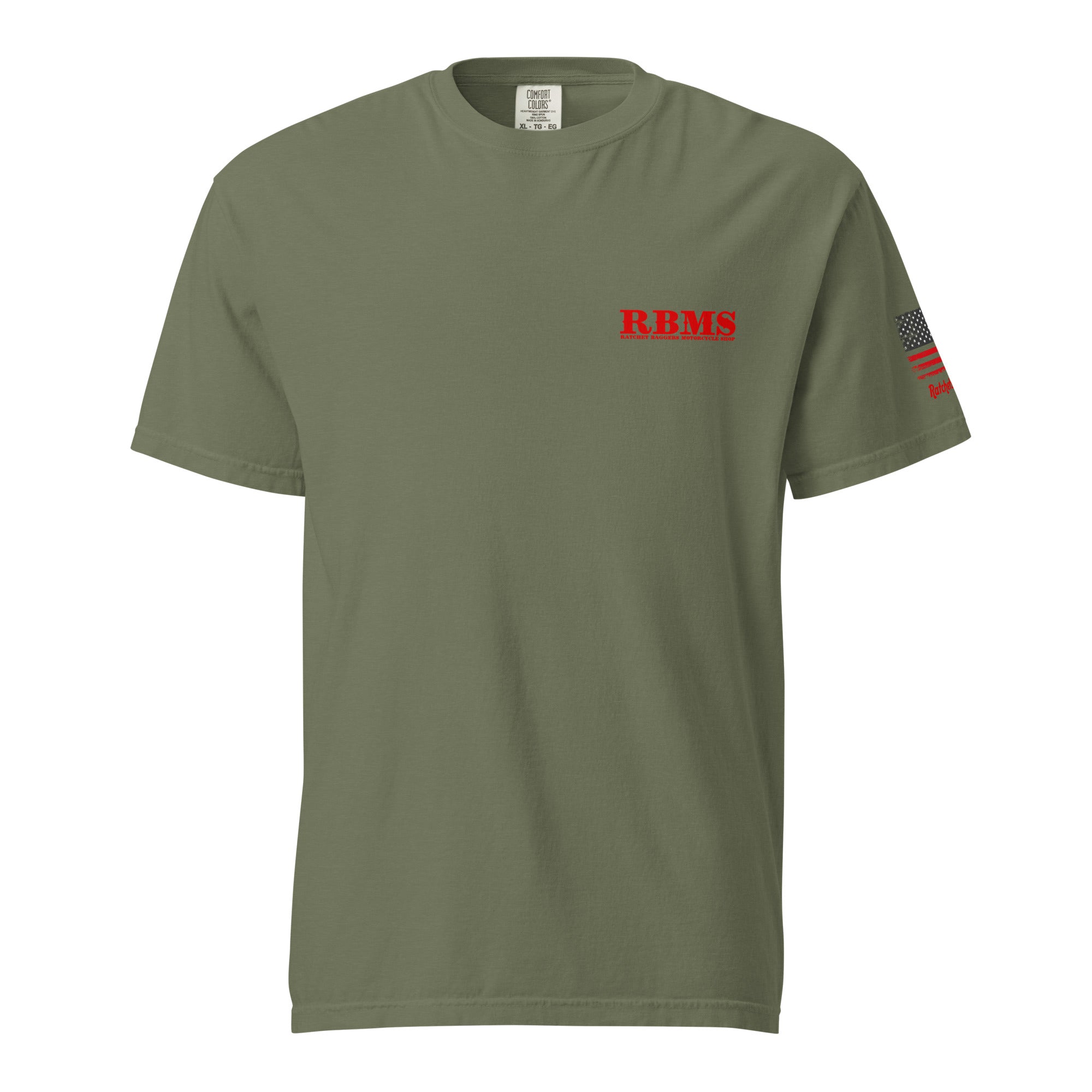 RBMS Redrum Pop out Unisex garment-dyed heavyweight t-shirt
