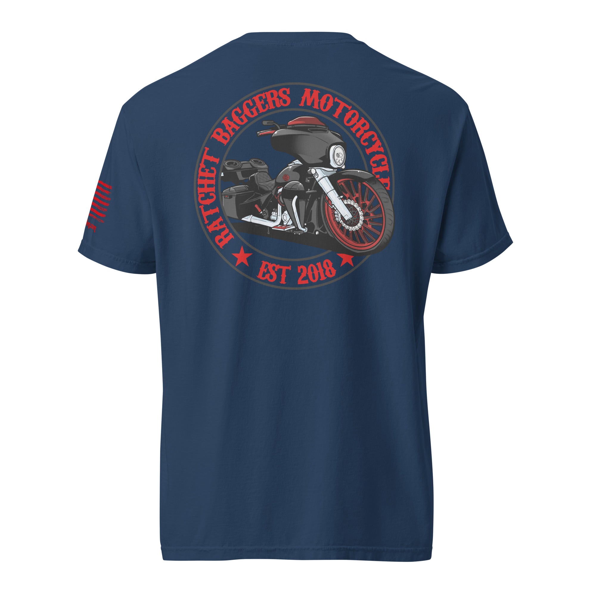 RBMS Redrum Pop out Unisex garment-dyed heavyweight t-shirt