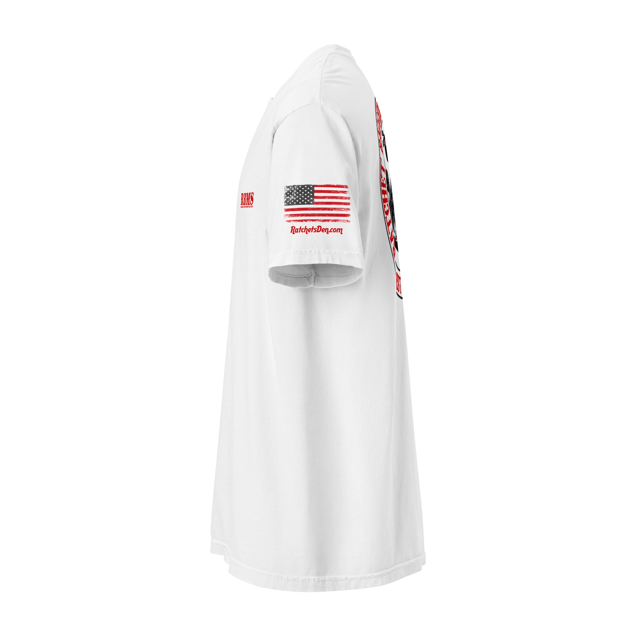 RBMS Redrum Pop out Unisex garment-dyed heavyweight t-shirt