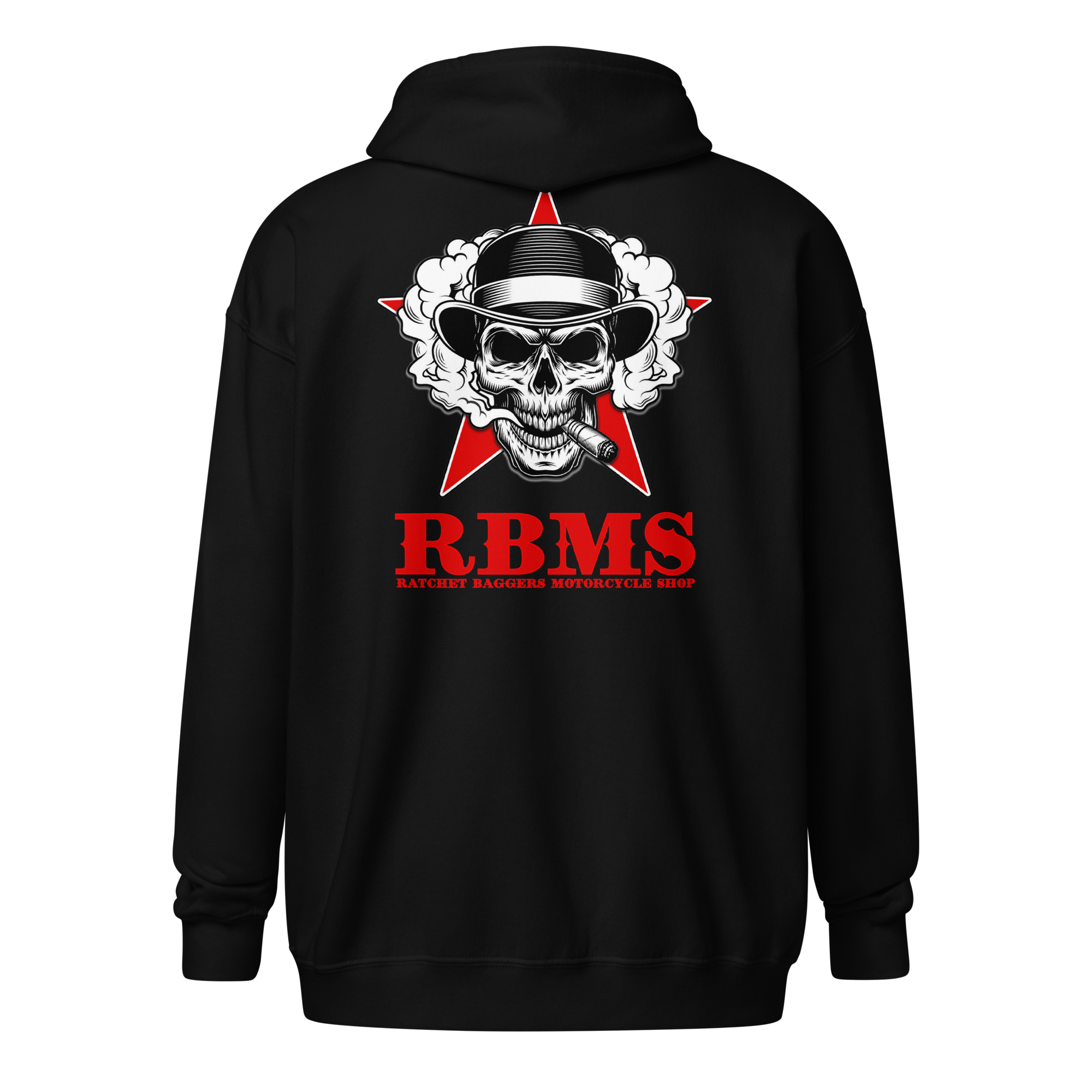 Ratchet Baggers RBMS Red Skull Unisex heavy blend zip hoodie