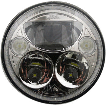 Custom Dynamics LED 7" TruBeam Headlight Insert For Harley 1991-2025