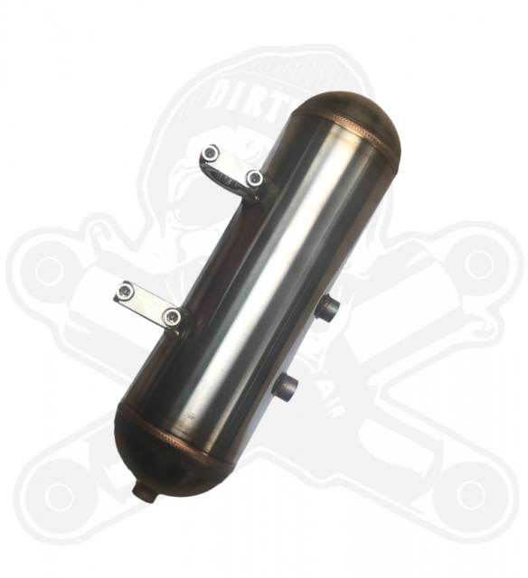 Dirty Air Stainless Steel Tank 2009-2013 Right Side w/o Valve Mount "EL NIÑO"