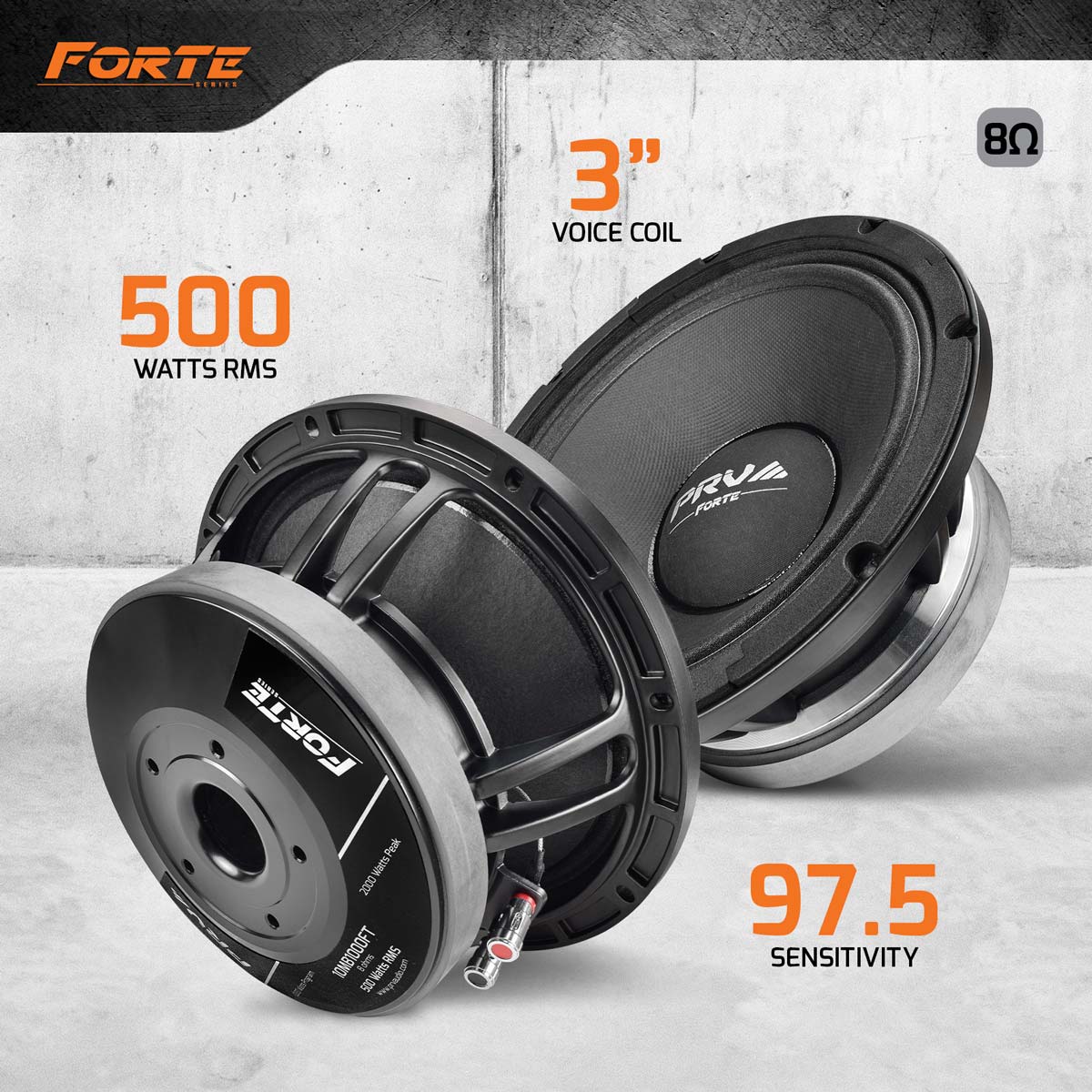 PRV Audio 10MB1000FT (Single Unit)