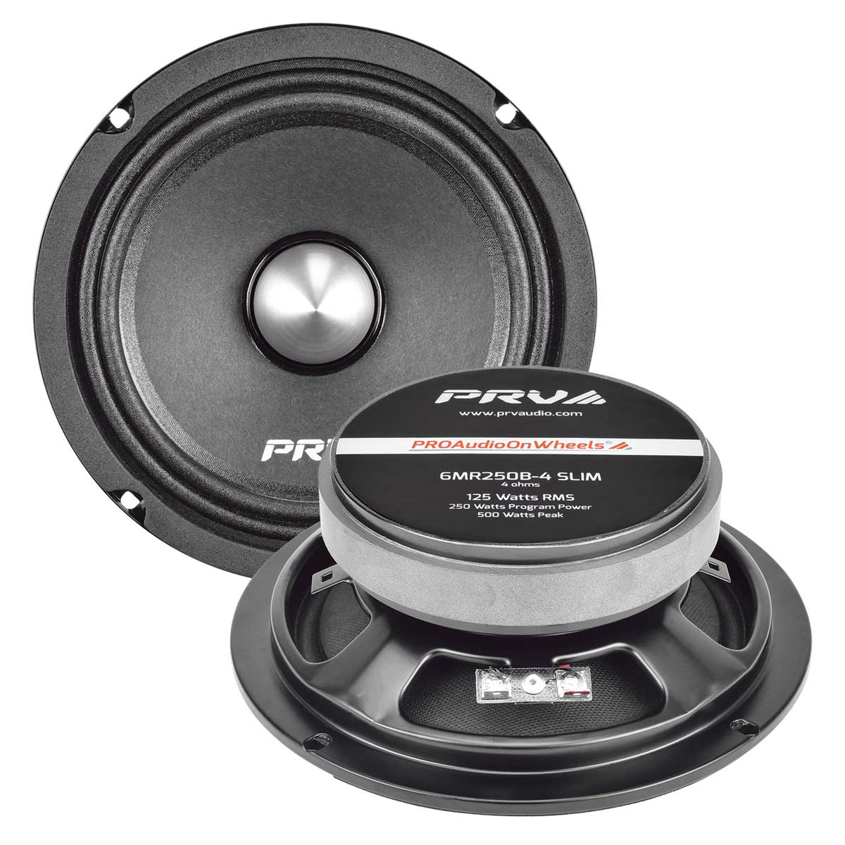 PRV Audio 6MR250B-4 Slim (Single Unit)