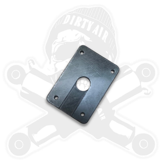 Dirty Air CVO Boom Audio Connector Relocation Block Off Plate