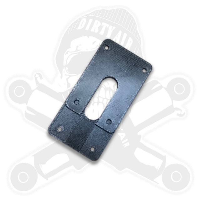 Dirty Air CVO Boom Audio Connector Relocation Block Off Plate