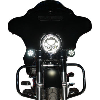 Custom Dynamics LED 7" TruBeam Headlight Insert For Harley 1991-2025
