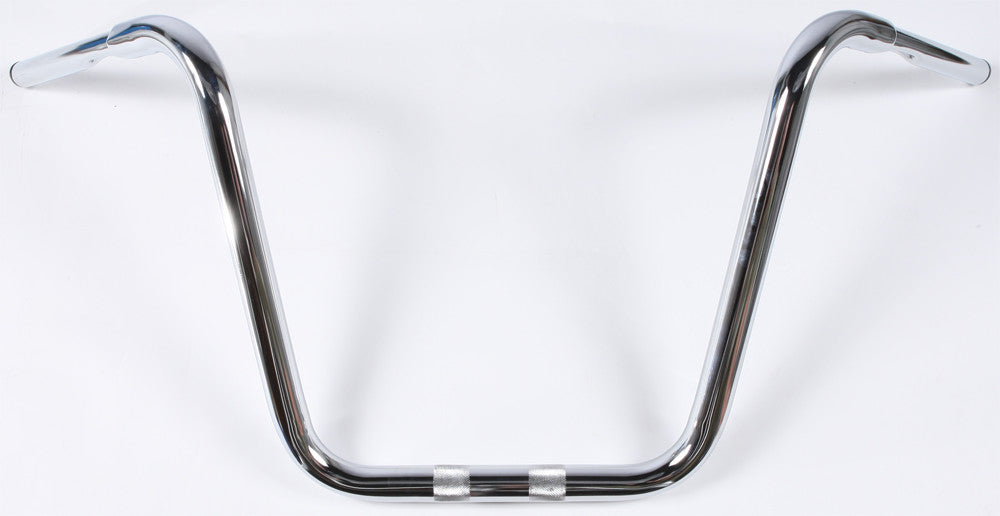 HardDrive Ape Hanger 1-1/4" Chrome 16" 1.25" Thru Clamp - Non TBW