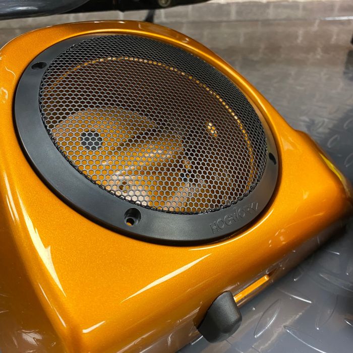 Hogworkz Speaker Grills for Harley® Touring Lower Vented Fairing 6.5" Speaker Pods