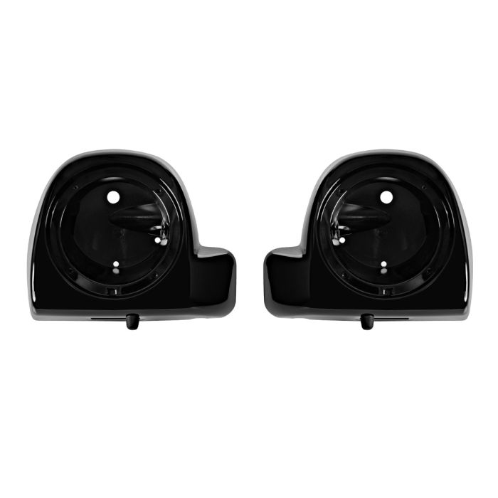 Hogworkz Unpainted Lower Vented Fairing 6.5" Speaker Pod Mounts for Harley® Touring '14-'22