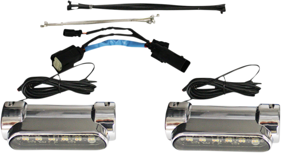 Custom Dynamics Dynamic Amber/White Engine Guard LEDs