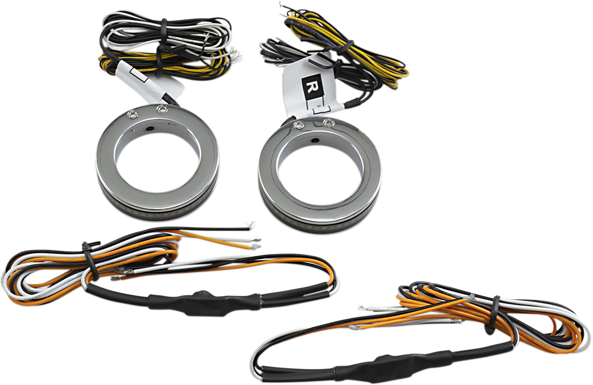 Custom Dynamics Wrap-Arounds™ LED Turn Signals with Daytime Running Lights