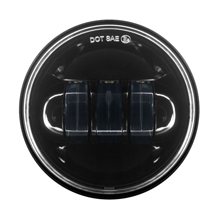 Hogworkz Harley® Blackout 4.5" LED Auxiliary Passing Lamps