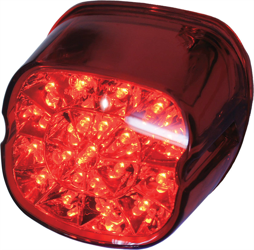 HardDrive Laydown LED Taillight Red Lens
