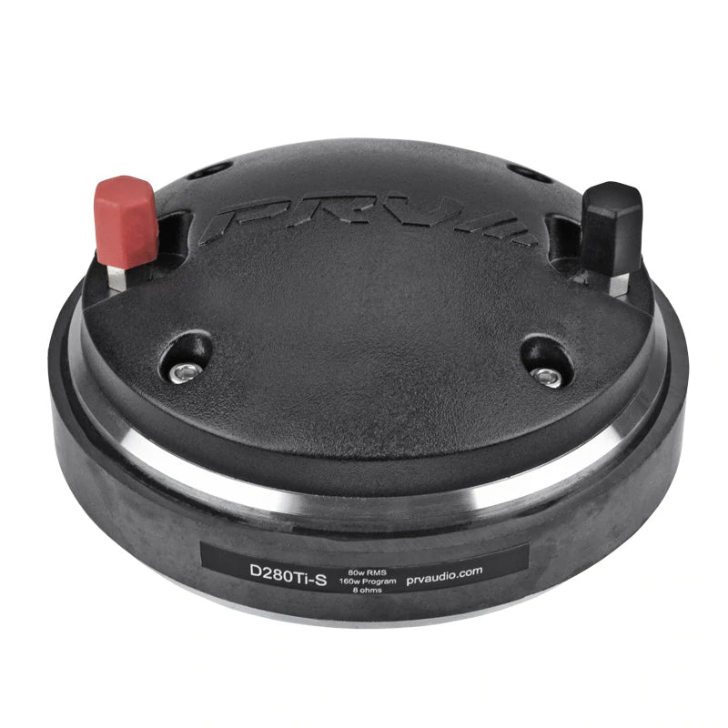 PRV Compression Driver (Horn) - D280TI-S 1" Exit Pro Audio Titanium Compression Driver (Single Unit)
