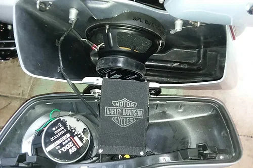 SPL Bagger Audio Harley Saddlebag 10" MID-MOUNT Speaker Rings & Install Kit 2014-2020
