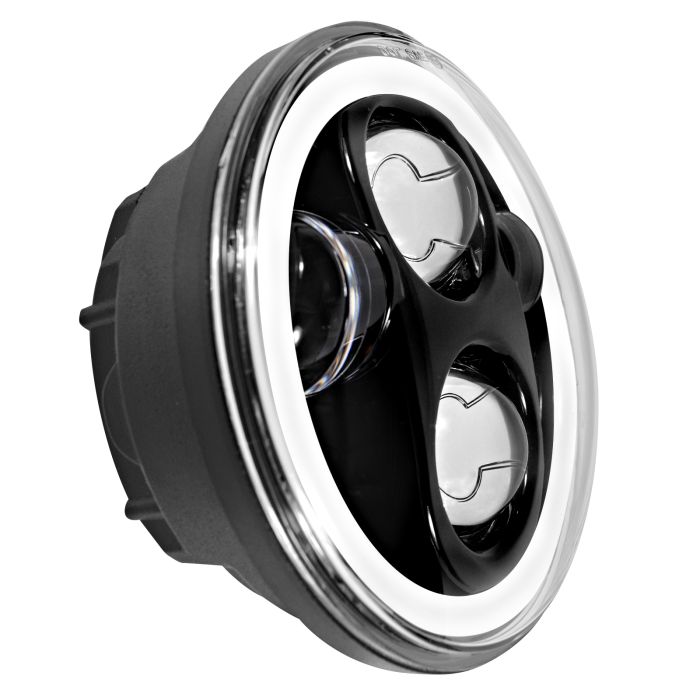 Hogworkz 5 3/4" LED Black HALOMAKER® Headlight