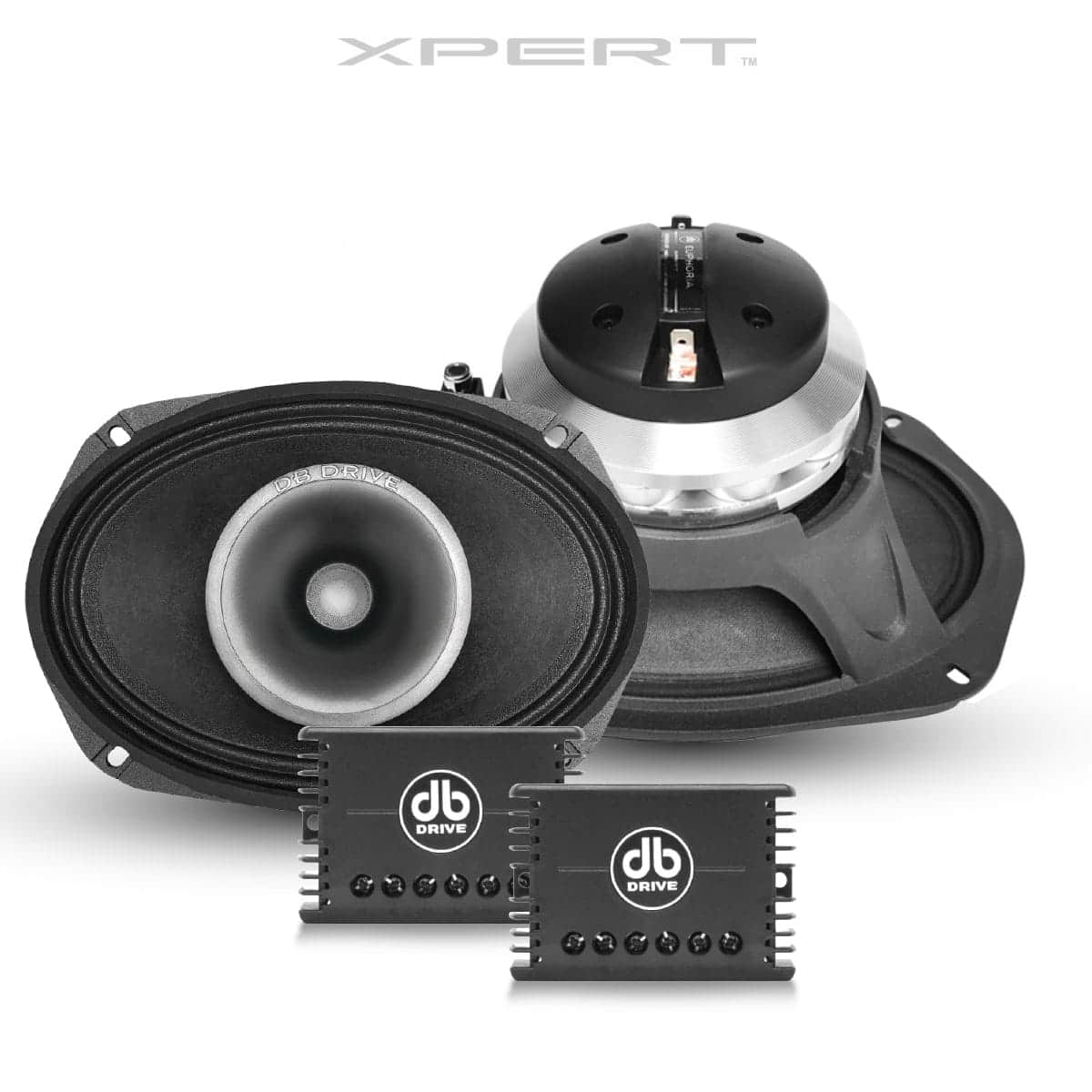 DB Drive Euphoria EX69NCD 6×9" 2-Way Carbon Loudspeaker with Backloaded Compression Driver