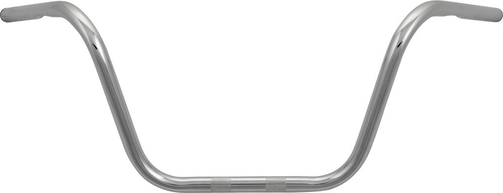 HardDrive Buckhorn Handlebar Chrome 1" W, 10" Rise