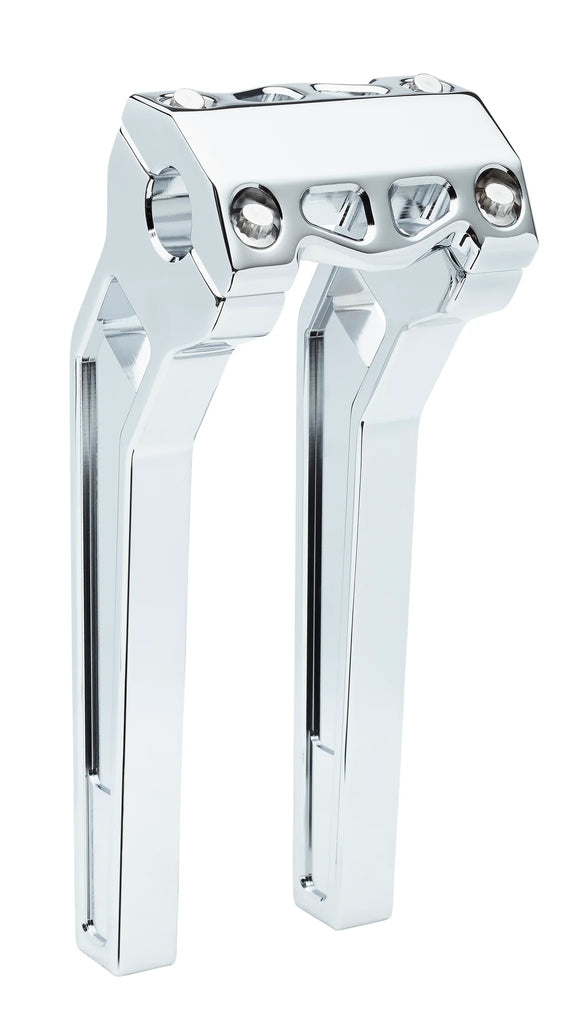 LA CHOPPERS PERFORMANCE RISERS - PULL BACK (CHROME)