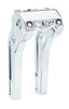 LA CHOPPERS PERFORMANCE RISERS - PULL BACK (CHROME)